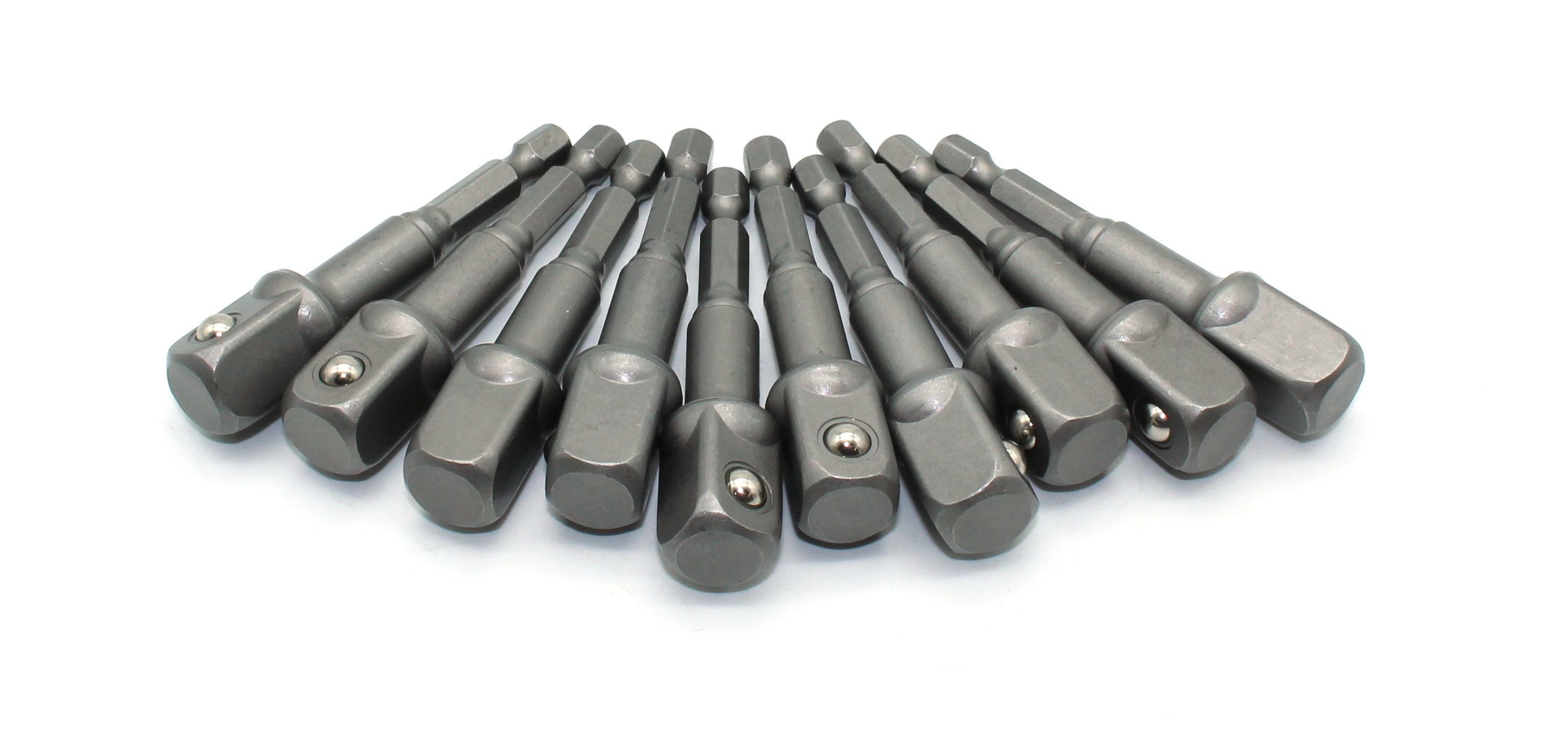TMAX 10 pc 1/2 Inch Power Socket Extension Adapter Bit Set for Impact Driver