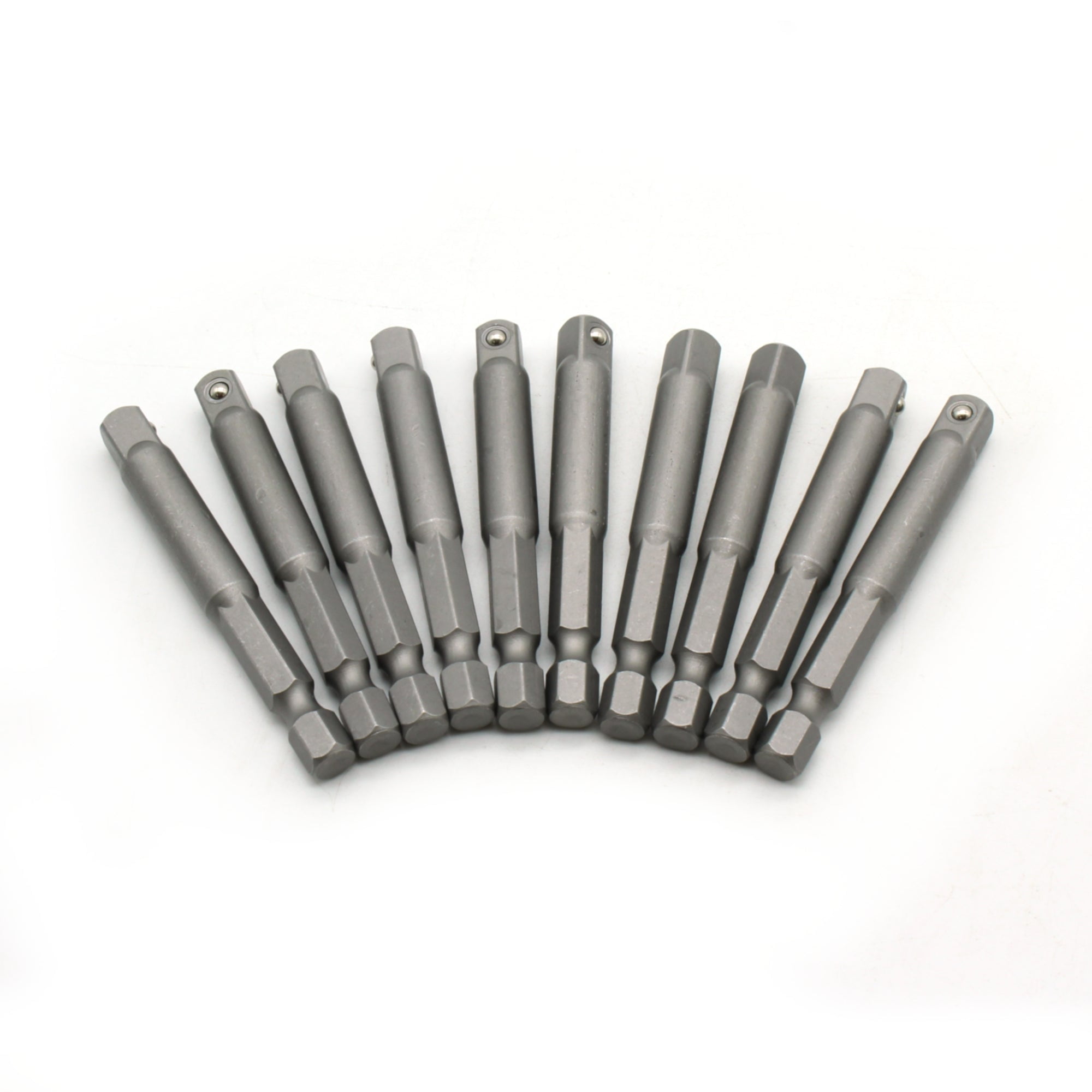 TMAX 10 pc 1/4 Inch Power Socket Extension Adapter Bit Set for Impact ...