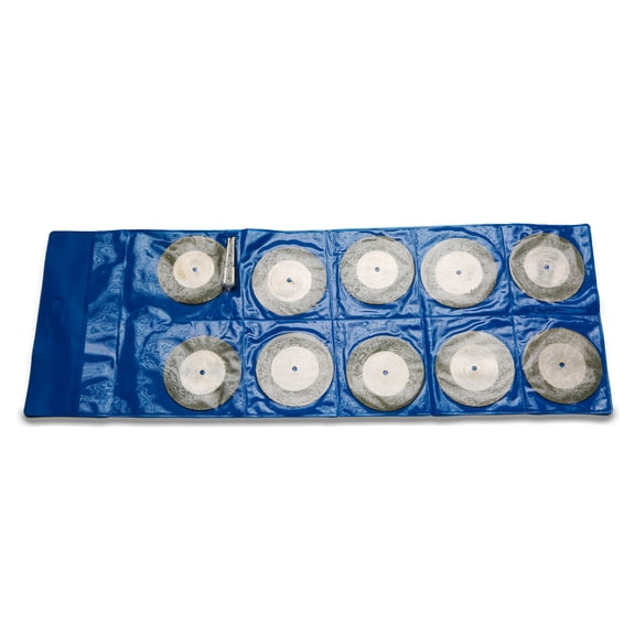 TMAX 10 pc 2 Inch Solid Diamond Coated Cutoff Wheel Saw Disc with 2 Mandrel 1/8 Inch Shank for Dremel and Other Rotary Tools