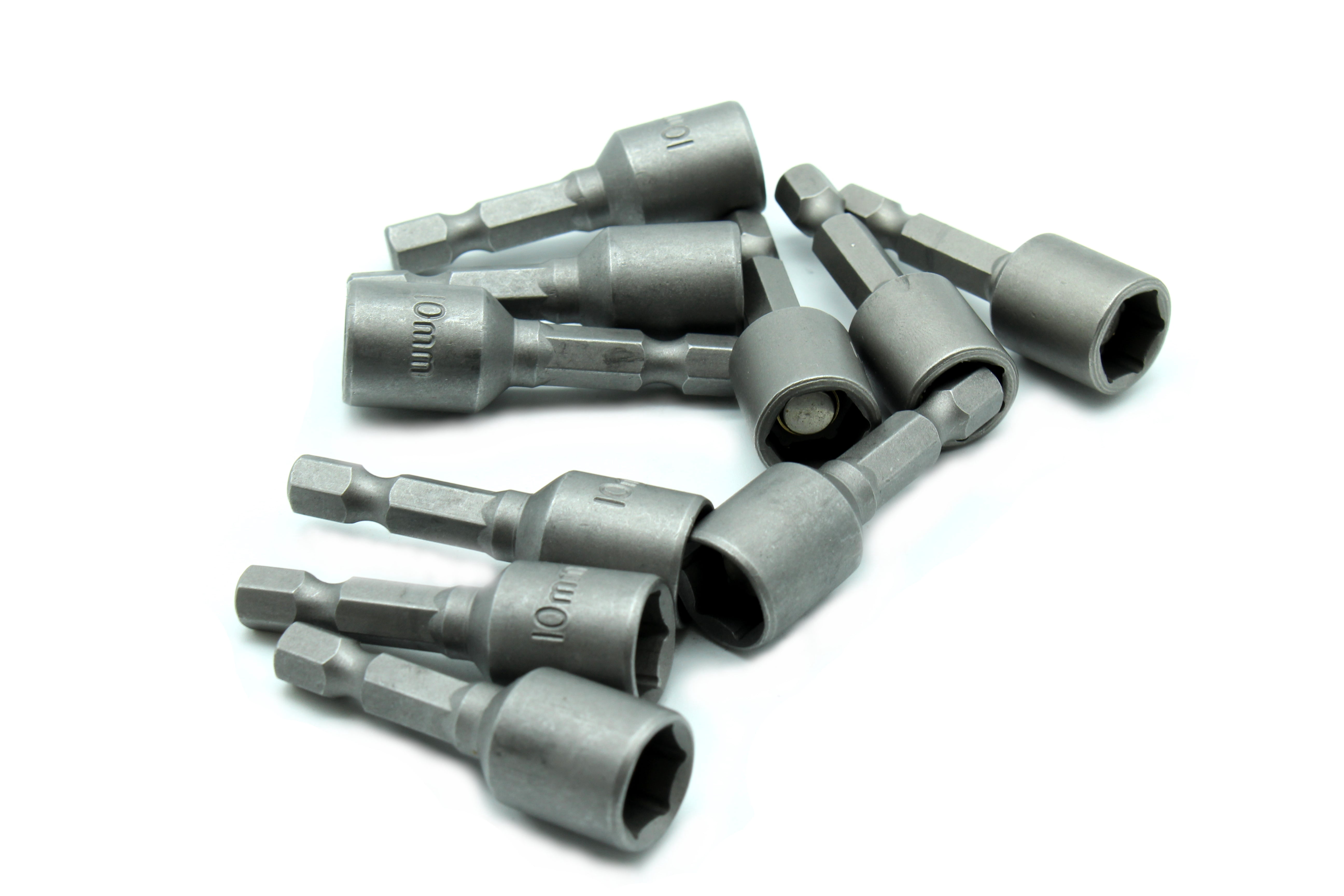 TMAX 10 pc Impact Ready Nut Driver 10 mm (25/64Inch) Magnetic S2 Steel ...