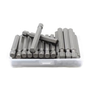 TMAX 25 pc 1/4 Inch Hex Head Screwdriver Impact Ready 2 Inch Length Insert Bits Hex Shank with Quick Release Slot