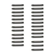 TMAX 25 Pc #2 Phillips, 1/4-inch Flat double end screwdriver bits with Lock Ball for 15-in-1 Klein 32305