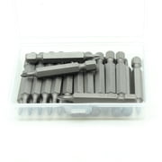 TMAX 25 pc PZ0 Pozi #0 Screwdriver Impact Ready 2 Inch Length Insert Bits Hex Shank with Quick Release Slot