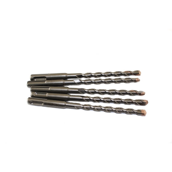TMAX 5 pc SDS Plus Rotary Hammer Drill Bit Set (5/16 x 4 x 6 Inch) Carbide Tipped for Drilling Through Concrete, Cement, Stone, Brick, Ceramic Pots