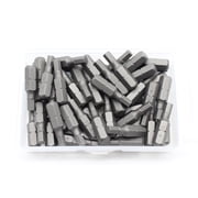 TMAX 50 Pc H4 H-4mm 5/32 inch Hex Head Screwdriver Impact Ready 1 inch Length Insert Bits Hex Shank with Quick Release Slot