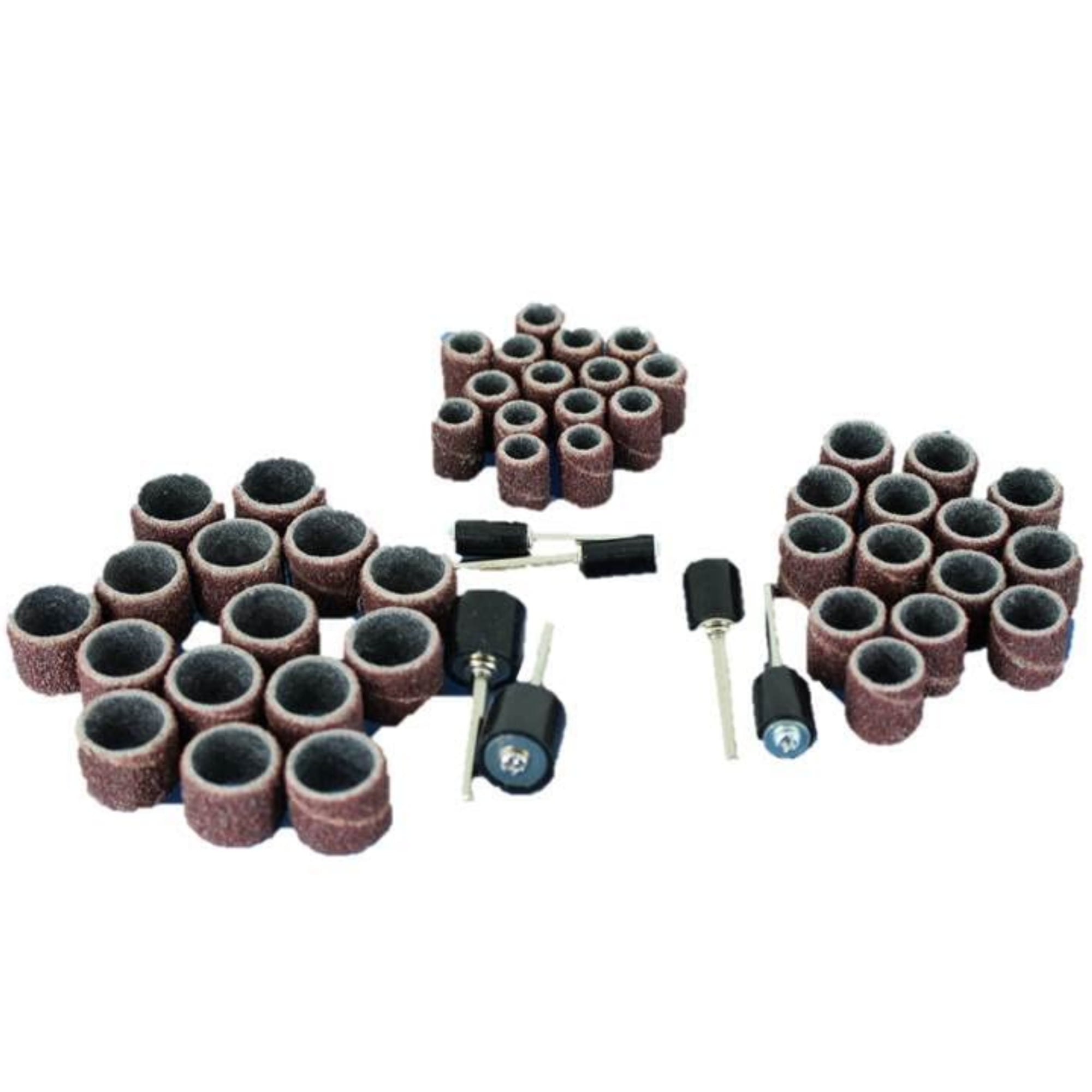 TMAX 51 pc Mixed Size 1/4 Inch 3/8 Inch 1/2 Inch Sand Drum 60 Grit ...