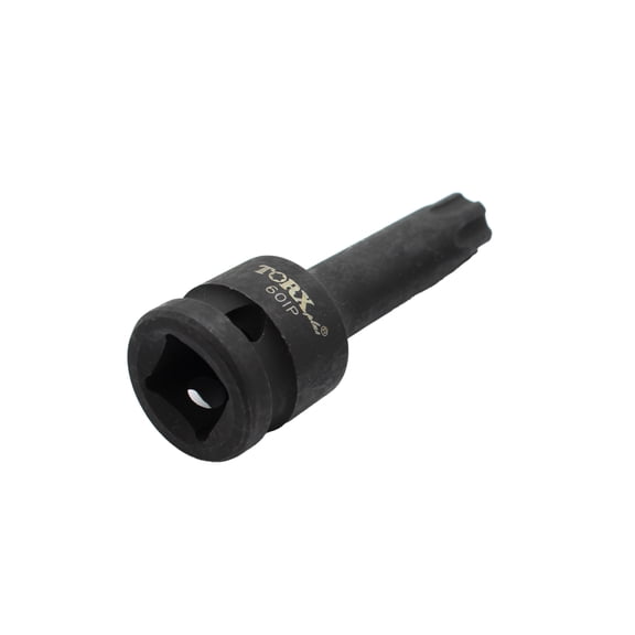 TMAX IP60 3 Inch Long Black Impact Torx Plus 6 Point Socket Bit 1/2 Inch Square Drive Auto Repair Tool