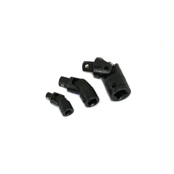 TMAX 3 pc Impact Universal Joint Set: 1/4 Inch, 3/8 Inch, 1/2 Inch