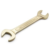 TMAX Non-Sparking 3/4 " 19.05mm and 7/8 " 22.23mm Open-End Wrenches, 7-1/4 " 180mm Length, Aluminum-Bronze Spark Free Safety, Non-Magnetic