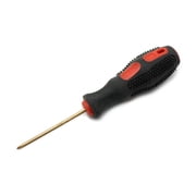 TMAX Non-Sparking PH0 Phillips #0 Screwdriver, Beryllium Bronze Copper Non Spark, 2-3/8 60mm Working Length, 6 150mm Total Length, Spark Free Safety, non-magnetic and corrosion-resistant