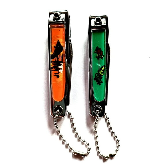 TMB Original Premium Bell Nail Cutter Clipper Set with Nail File Set of 2, Made in Korea