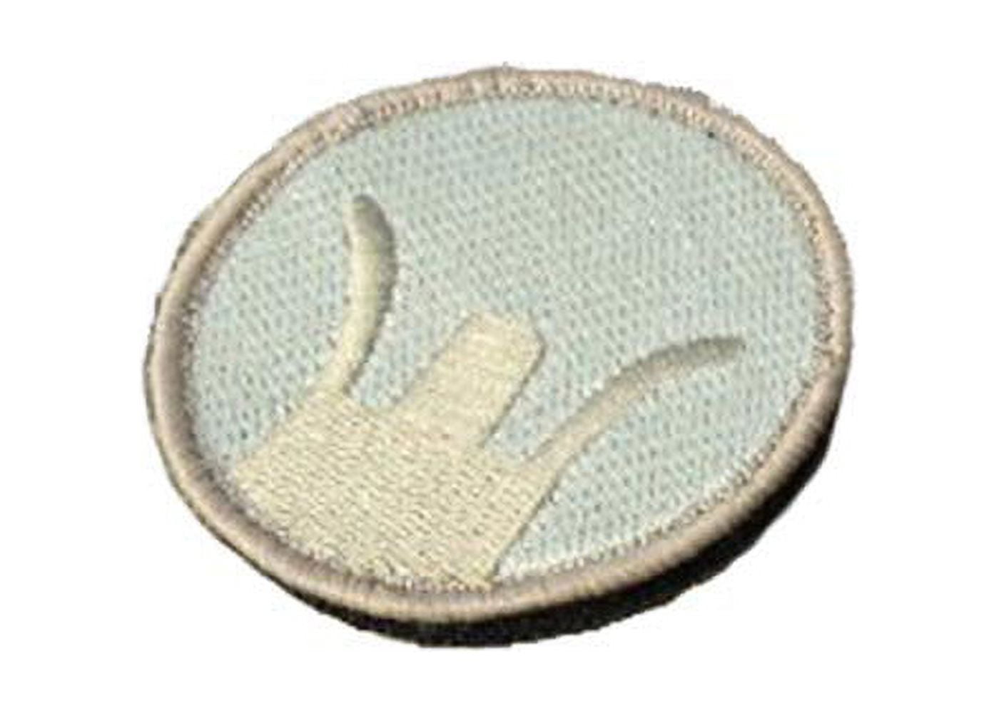 TMC Military Hook and Loop Front Patch( Tan )