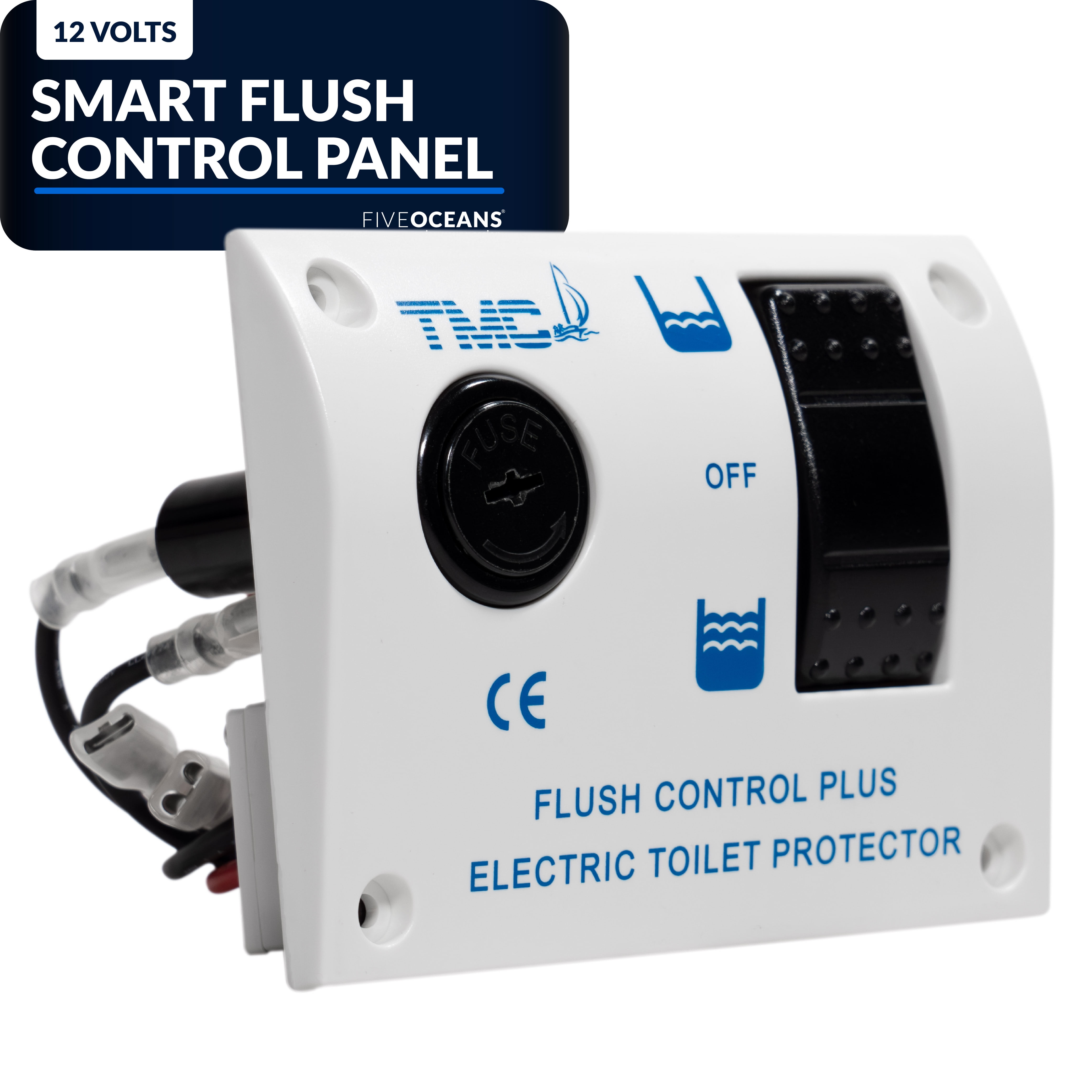 浄水器・整水器 TMC Panel Switch-Flush Control Plus TMC Replacement Marine Electric Toilet Smart Flush Control Panel