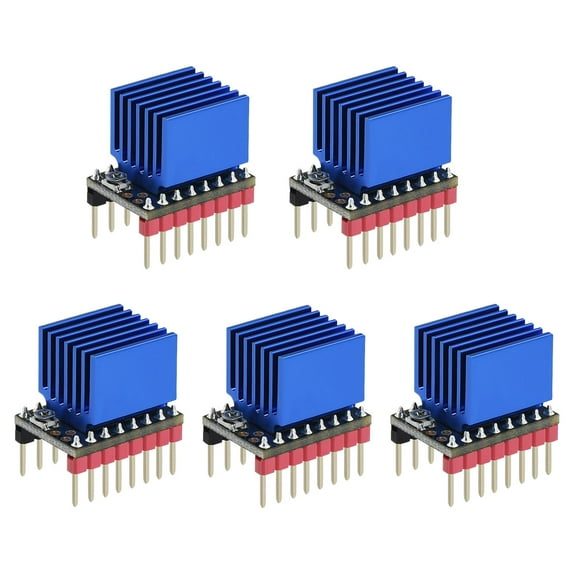 TMC2209 V2.0 Stepper Motor Driver StepStick 2.5A UART Ultra Silent for Nano SKR V1.3/1.4 Ender 3 Control Board 3D Printer Parts Replace A4988 5pcs