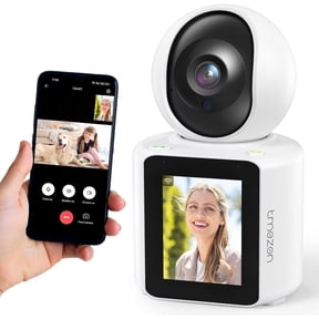 TMEZON Video Pet Dog Camera, Two-Way Wireless Security Camera with 1080P Indoor Monitoring