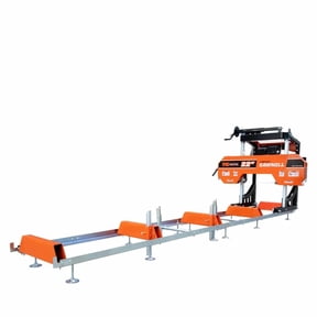 TMG Industrial 22" Portable Sawmill, 7 HP Kohler Command Pro Engine, 12' Log Length, 4-Post Carriage with Saw Head Anti-tip Locking, TMG-PSM22