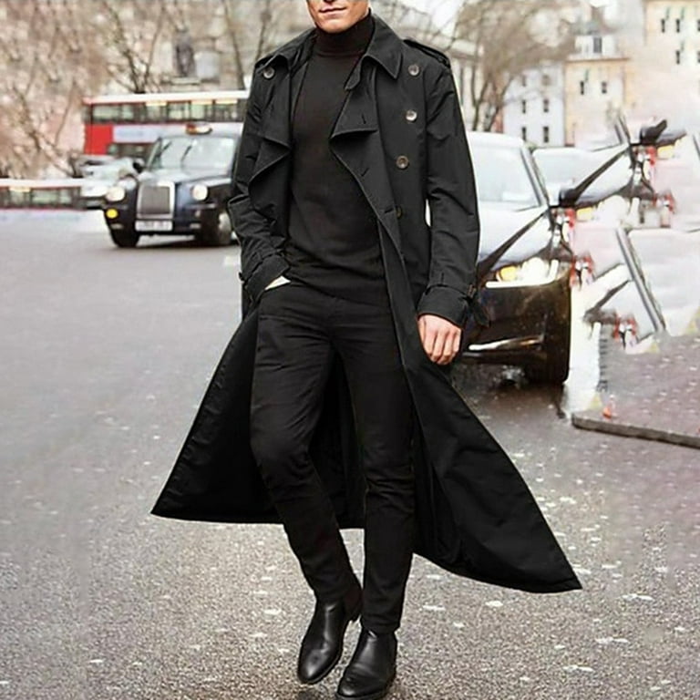 Red Long Winter Wool Trench Coat 4512 Red Long Winter Wool Trench Coat 4512