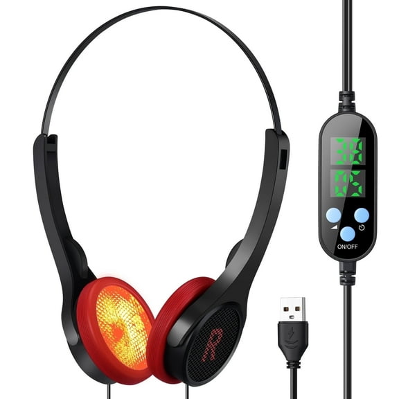TMJ Jaw Wearable Red Infrared Light LED, USB Powered
