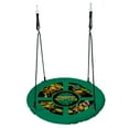 thumbnail image 1 of Teenage Mutant Ninja Turtles 40” Saucer Tree Swing for Kids – Heavy-Duty Flying Disc Swing, Adjustable Ropes, Indoor & Outdoor Use, Ages 3+, 1 of 12