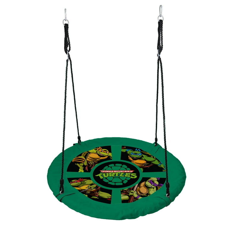 Teenage Mutant Ninja Turtles 40” Saucer Tree Swing for Kids Teenage Mutant Ninja Turtles 40” Saucer Tree Swing for Kids