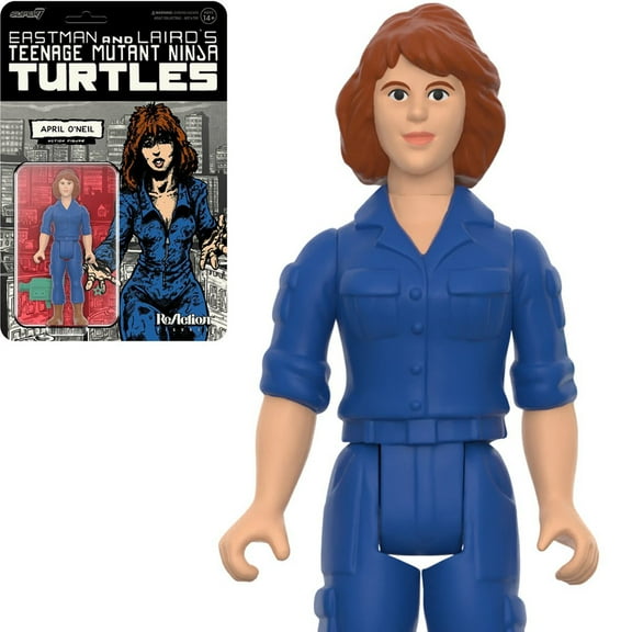 TMNT April O'Neil (Comic Color) 3 3/4-Inch ReAction Figure
