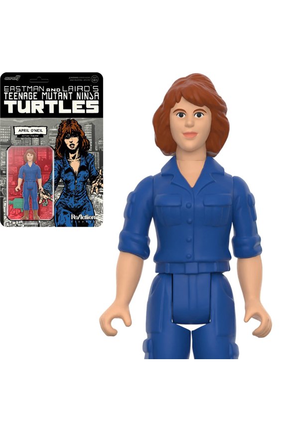 TMNT April O'Neil (Comic Color) 3 3/4-Inch ReAction Figure