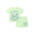 thumbnail image 1 of Teenage Mutant Ninja Turtles Baby Boys Short Sleeve Graphic Tee and Shorts Set, 2-Piece, Sizes 0/3M-24M, 1 of 3