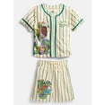 thumbnail image 1 of Teenage Mutant Ninja Turtles Boys Baseball Jersey and Matching Shorts Set, 2-Piece, Sizes 4-12, 1 of 3