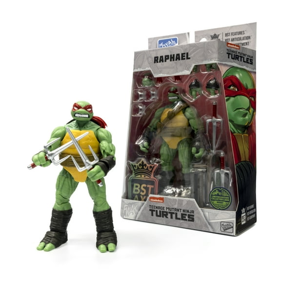Teenage Mutant Ninja Turtles: Best Action Figure Comic Wave 1 Raphael Comic Heroes 5" for Kids 8+