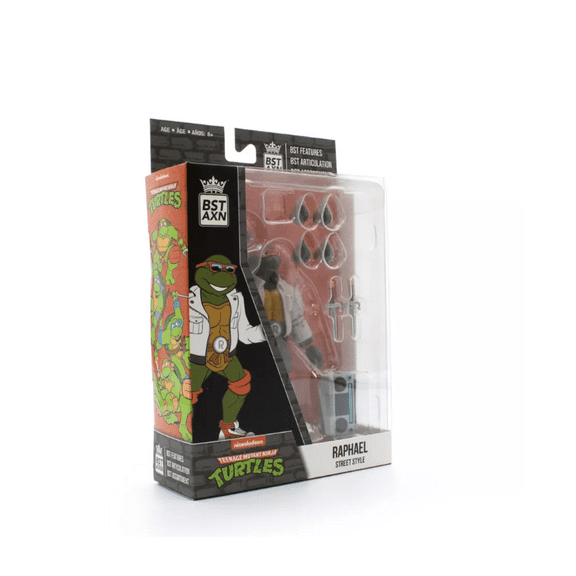 Teenage Mutant Ninja Turtles: Best Action Figure Street Raphael 5" Figure