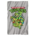 thumbnail image 1 of TMNT Blanket, 36"x58" TMNT Group Fleece Blanket, 1 of 3