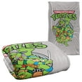thumbnail image 1 of TMNT Blanket, 36"x58" TMNT Group Silky Touch Super Soft Throw Blanket, 1 of 6