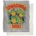 thumbnail image 1 of TMNT Blanket, 50"x60" Cowabunga Dude Silky Touch Sherpa Back Super Soft Throw Blanket, 1 of 5