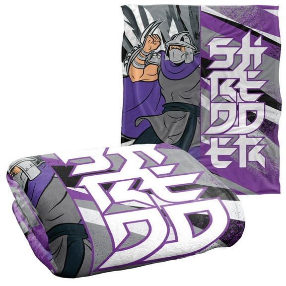 TMNT Blanket, 50"x60" TMNT Shredder Silky Touch Super Soft Throw Blanket