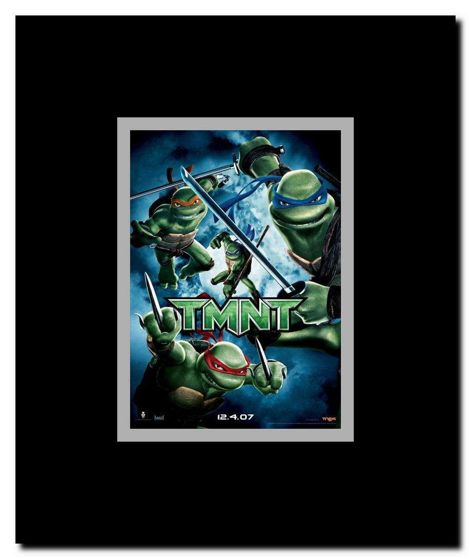 TMNT Framed Movie Poster