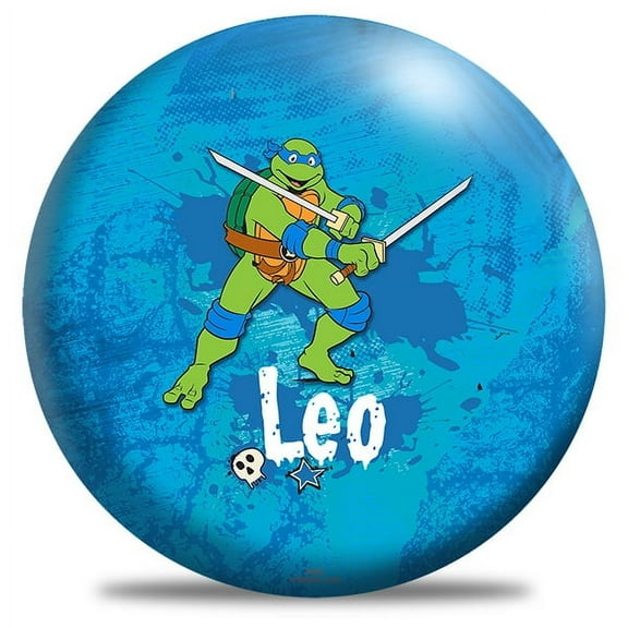 TMNT Leonardo 10lb Undrilled Bowling Ball
