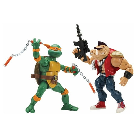 TMNT Mikey Vs. Bebop 2Pk