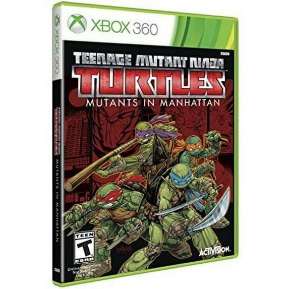 Teenage Mutant Ninja Turtles: Mutants In Manhattan, Physical/Xbox 360, Action & Adventure Video Game, Parental Controls