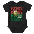 thumbnail image 1 of SpongeBob Gary Merry Christmas Baby Romper Boys or Girls, 1 of 6