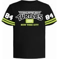 thumbnail image 1 of Nickelodeon Ninja Turtles Boys Graphic T-Shirt, Toddler Boy Tee Kids Clothes, Black, 1 of 2