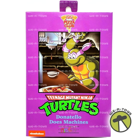 TMNT Pizza Club Donatello Does Machines Action Figure 2023 NECA #54353