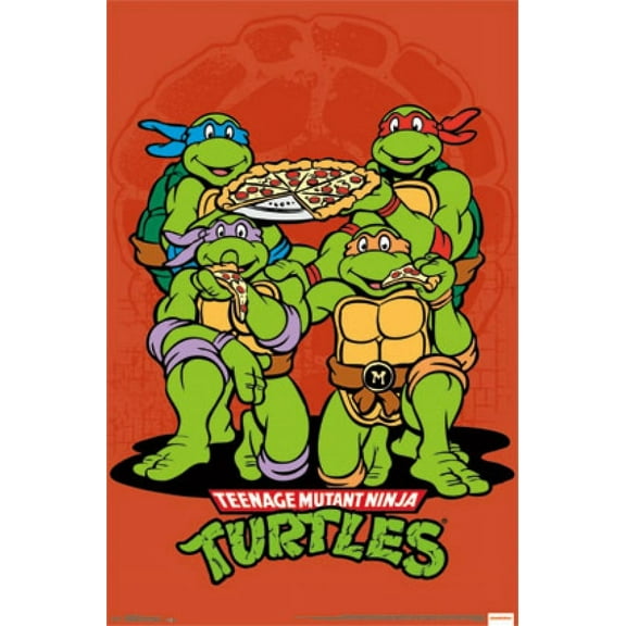 TMNT - Pizza Poster Print (22 x 34)