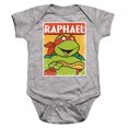 thumbnail image 1 of TMNT Raph Unisex Infant Snap Suit for Baby (12 Months) Athletic Heather, 1 of 2