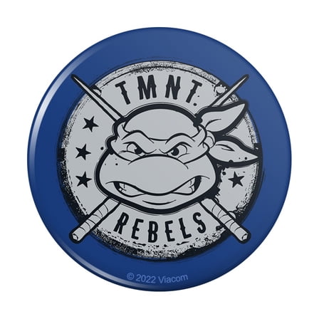 TMNT Rebels Badge Pinback Button Pin