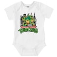 thumbnail image 1 of TMNT Retro Cartoon Save New York Romper Boys or Girls Infant Baby Brisco Brands 12M, 1 of 6