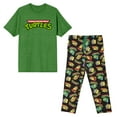thumbnail image 1 of TMNT Retro Cartoon T-shirt and Pant Set-Small, 1 of 5