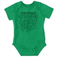 thumbnail image 1 of TMNT Retro Ninja Turtles Cartoon Romper Boys or Girls Infant Baby Brisco Brands 12M, 1 of 6