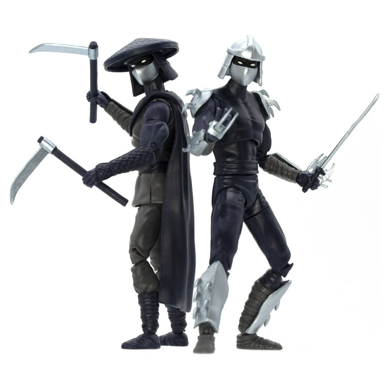 TMNT Shredder & Foot Soldier Shadows 2-Pack - The Loyal Subjects BST AXN 5  Action Figure 