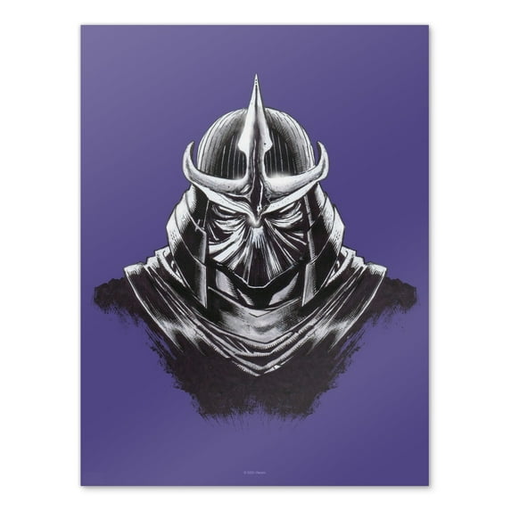TMNT Shredder Head Wall Art Picture Paper Poster Décor Home Decoration