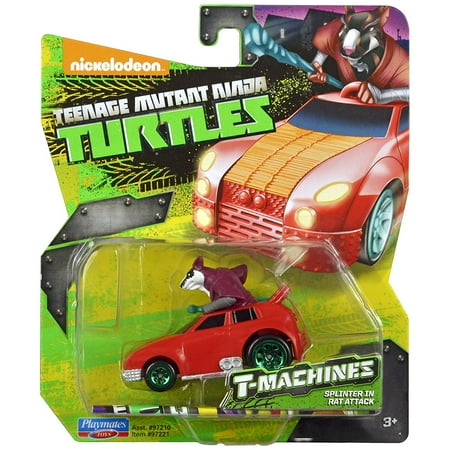 Teenage Mutant Ninja Turtles T-Machines Splinter in Rat Attack Diecast Vehicle